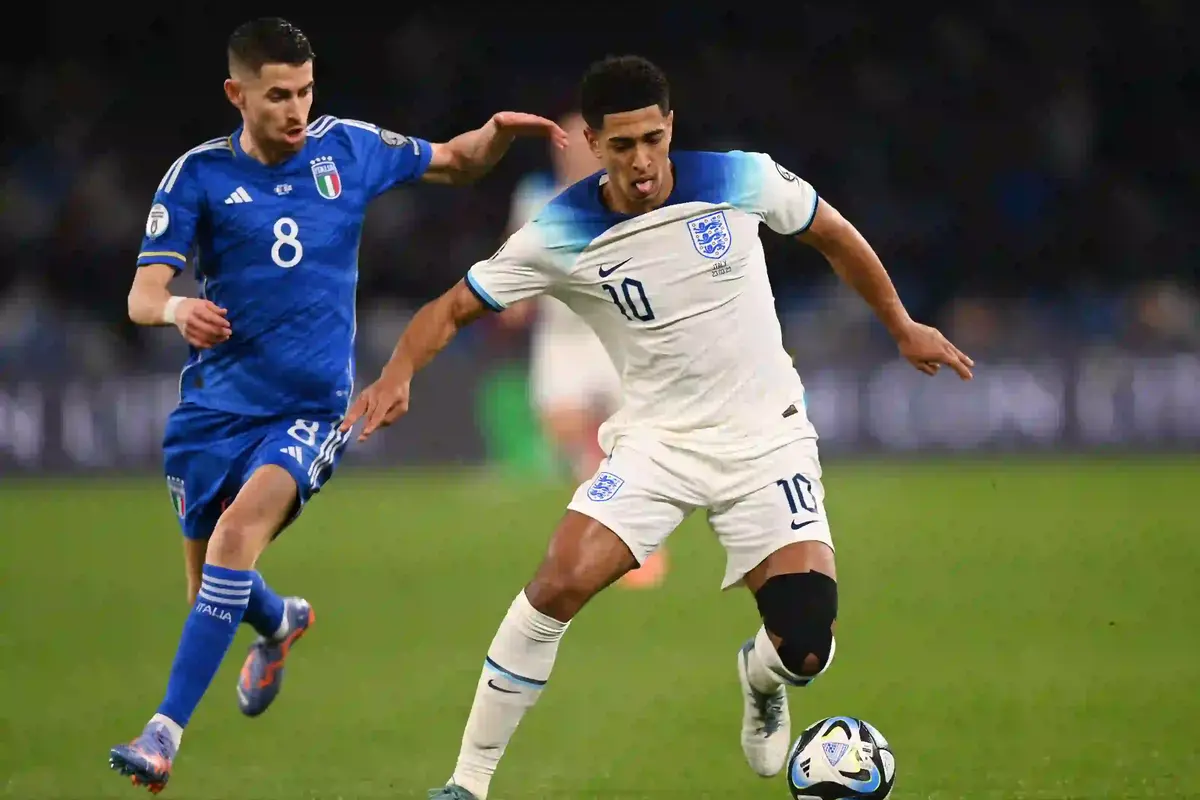 Jude Bellingham reacts to what John Stones has shared on Instagram